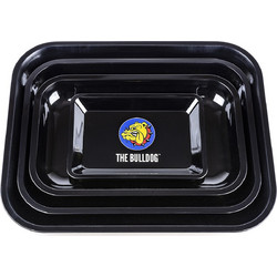 THE BULLDOG BLACK ROLLING TRAY METAL small / medium / large ΔΙΣΚΟΙ ΓΙΑ ΣΤΡΙΦΤΟ (3 ΜΕΓΕΘΗ) GH00174-175-176