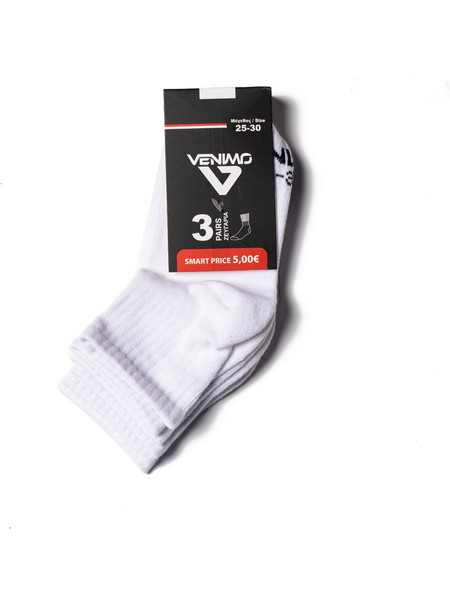 VENIMO HALF 3PP 324KSK-504-091 Λευκό