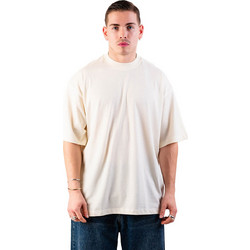 T-shirt Box Fit OVER-D Εκρού