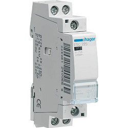 Hager Ρελέ ισχύος ράγας 25A 230VAC/DC 2NO (ESC225) ESC225