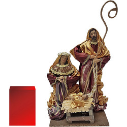 Φάτνη με φιγούρες γίγας 30x23cm Xmasfest 113487