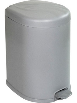 Χαρτοδοχεία Μπάνιου 6 Λίτρων Technoset 800-049 Γκρι Soft-Close