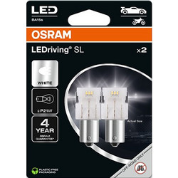 Λάμπες W5W LED Osram T10 W2.1x9.5d 12V 1W 6000K Ψυχρό Λευκό 2τμχ | OSRAM 7506DWP-2BL