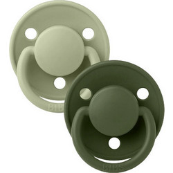 BIBS de Lux Πιπίλες Σιλικόνης 0-36m Sage Hunter Green 2τμχ