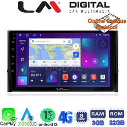 LM Digital ZE8484 Ηχοσύστημα Αυτοκινήτου με Οθόνη Αφής & GPS