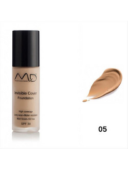 MD Professionnel Invisible Cover 05 Bronze Liquid Foundation SPF30 30ml