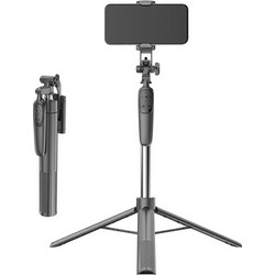 A36 Selfie Stick Τρίποδο με Τηλεχειριστήριο - Μαύρο