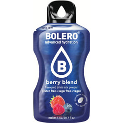 Bolero χυμός σκόνη (1 x 9 γρ.) Διάφορα Μούρα (Berry Blend)