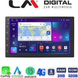 LM Digital E8901 Ηχοσύστημα Αυτοκινήτου με Οθόνη Αφής 7" 2DIN GPS