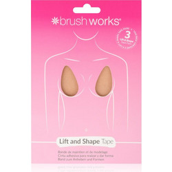 Brushworks Assorted Complexion αυτοκόλλητη ταινία στήθους 3 τμχ