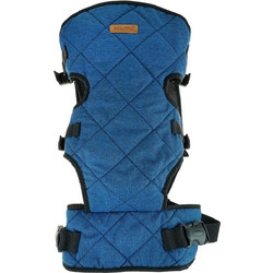 Babymol ανατομικός μάρσιππος μεταφοράς μωρού 3m-24m (4-12 κιλά) Blue Kangaroo
