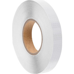 vidaXL Ταινία Ανακλαστική Λευκή 2,5 εκ. x 50 μ. από PVC 153119