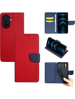 Sonique Trend Book Red / Dark Blue (Huawei Nova Y70)