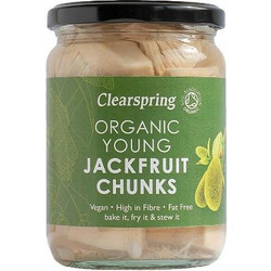 Jackfruit κομμάτια σε άλμη Clearspring 500γρ - Clearspring