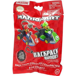 MARIO KART - Backpack Buddies Μπρελόκ (1 Τεμάχιο / Τυχαία Επιλογή)