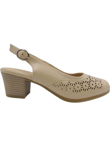 Atlanta Γόβες Slingback Μπεζ AQ1321