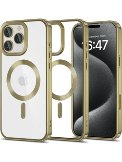 Tech-Protect Magflex Case Iphone 16 Pro Max Satin Gold Backcover - (TPMFIP16PMSAG)