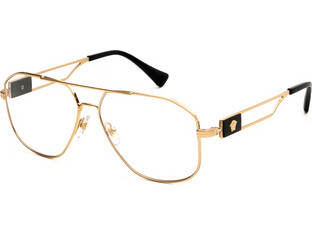 Versace VE1287 1002 Ανδρικός Σκελετός Γυαλιών Οράσεως Μεταλλικός Χρυσός