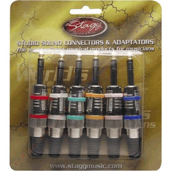 STAGG 002STM6AH Jack Stereo Σετ βύσματα