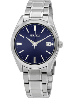 Seiko Conceptual Ανδρικό Ρολόι Αυτόματο με Ασημί Μεταλλικό Μπρασελέ SUR309P1