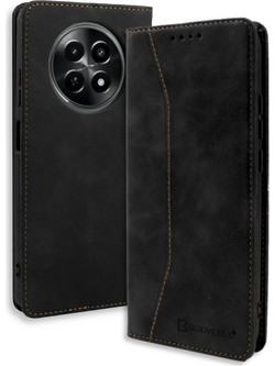 Bodycell Book Case Θήκη Πορτοφόλι Black (Realme 12 5G / 12x 5G)