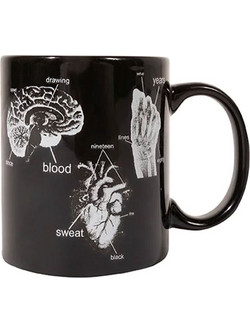 The Hundreds Numero Alpha Mug Black