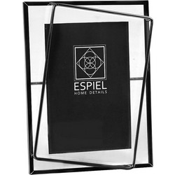 Κορνίζα Μεταλλική Μαύρη 13x1,5x18εκ. ESPIEL FAM544 - ESPIEL - FAM544