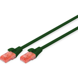 Digitus U/UTP Cat.6 Καλώδιο Δικτύου Ethernet 2m Green DK-1617-020/G
