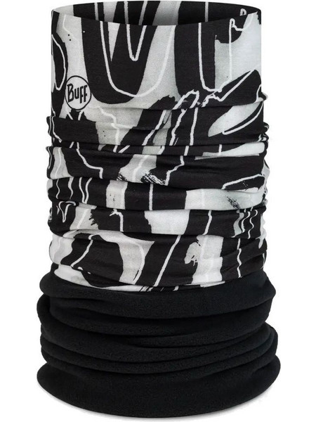 ΠΡΟΣΤΑΤΕΥΤΙΚΟ ΛΑΙΜΟΥ BUFF POLAR NECKWARMER HIONE ΜΑΥΡΟ/ΛΕΥΚΟ