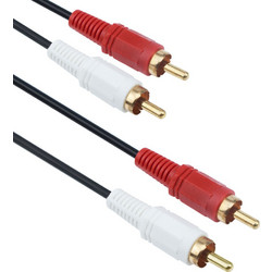 DETECH Καλώδιο Ήχου 2xRCA M/M, 1.5m, DeTech, High Quality