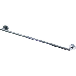 CROWN 41300-007 Μπάρα πετσέτας Μασίφ μπρούντζος - χρωμίου Διαστάσεις: 645x70x54 mm