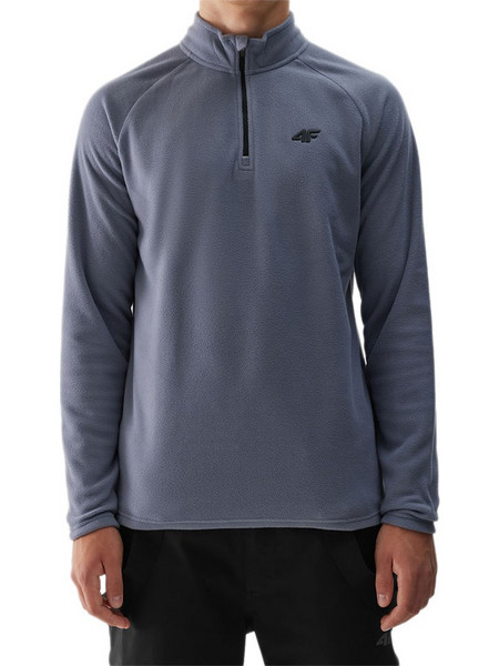 4F M FLEECE UNDERWEAR SKI (4FWAW24UFLEM044-32S) ΜΠΛΟΥΖΑ ΙΣΟΘΕΡΜΙΚΗ