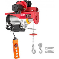 Ηλεκτρικός Γερανός VEVOR 800Kg/1700Lbs 1300W με Τρόλεϊ 12M/40Ft DDHL800KGXCZH0001V2