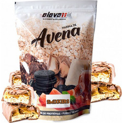 Πλιγούρι βρώμης (oatmeal) γεύση - SMIXKERS Χωρίς Ζάχαρη Eleven Fit 1kg - Eleven Fit