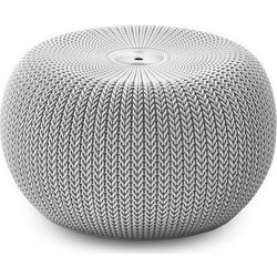 Ketter Σκαμπό Cosy Knit Πλαστικό 57cm Γκρι