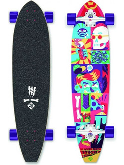Street Surfing Longboard Cut Kicktail 36