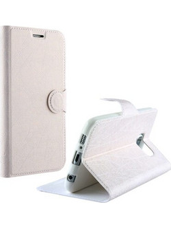 Θήκη LG G4C H525N - Volte-Tel Line Leather TPU - White