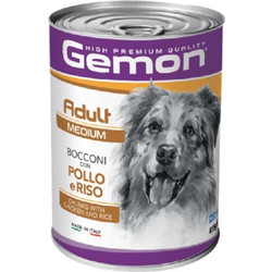 Monge Gemon Mini Adult Chunks with Chicken & Rice 415gr