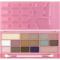 Makeup Revolution I Heart Chocolate Pink Fizz Παλέτα Σκιών 22gr