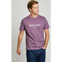 PEPE JEANS T-SHIRT ΑΝΔΡΙΚΟ - ΜΩΒ - PM509783
