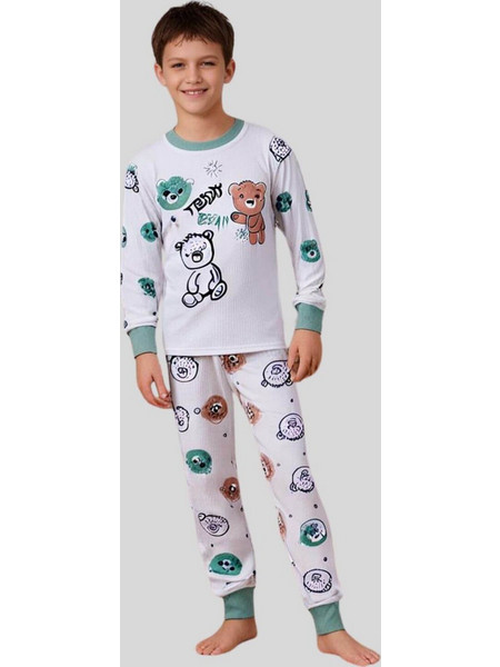 Παιδική Πιτζάμα Αγόρι Teddy Dear R10002 - ΜΕΝΤΑ