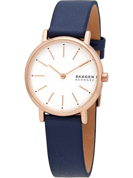 Skagen Signatur Γυναικείο Ρολόι με Μπλε Λουράκι SKW2838