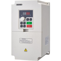 VEVOR Μετατροπέας Συχνότητας 5HP 4KW 18A 1 ή 3 Φάσεων AC 220V Είσοδος σε 3 Φάσεων AC 0220V Έξοδος BPQDQ4KW220V0UNGLV7