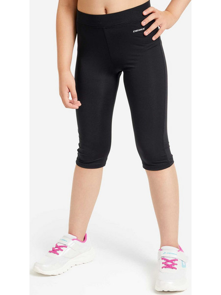DEMIX Παιδικό Αθλητικό Κολάν Basic Girls Breeches BLACK παιδιά