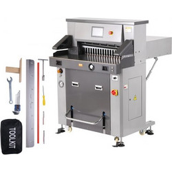 VEVOR Electric Hydraulic Paper Cutter 660,4 mm Πλάτος κοπής 80 mm Πάχος 177,8 mm Σίτα