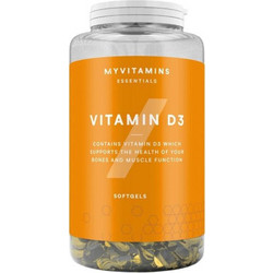 Myprotein Vitamin D3 180 Μαλακές Κάψουλες