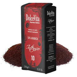 Dolce Vita Intenso Καφές Espresso Αλεσμένος 250gr