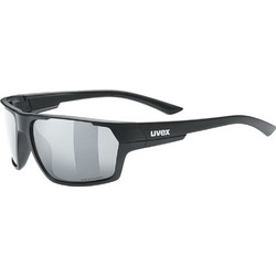 Uvex Sportstyle 233 532.0.972.250 Αθλητικά Γυαλιά Ηλίου Μάσκα Κοκάλινα Μαύρα με Μαύρο Polarized Φακό