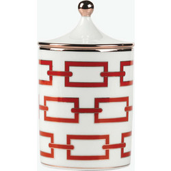 Κερί Ginori 1735 Porcelain Candle Catene Scarlatto
