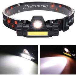 Φακός Κεφαλής LED με Μαγνήτη 3W 8x3x4cm